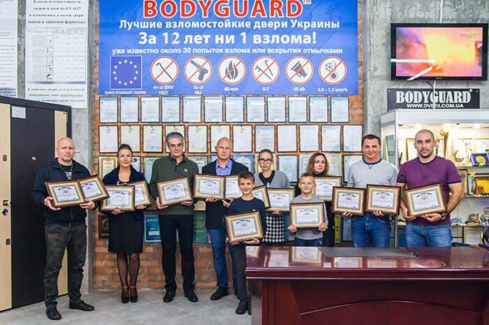 Бронедвері Bodyguard встановили 17 рекордів України!